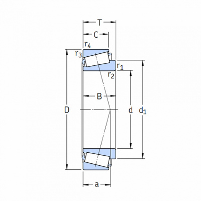 Подшипник 33022/Q SKF