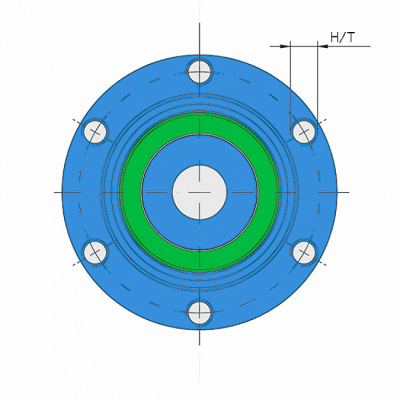 Ступица режущего узла IL20-71/6T-B16 FKL