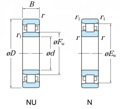 Подшипник N 309 FY KOYO