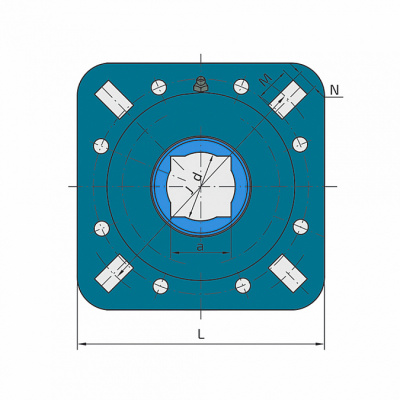 Подшипниковый узел GWST 209 PPB29 FKL