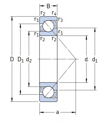 Подшипник 7409 BCBM SKF