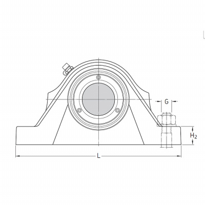 Подшипниковый узел SYNT 75 F SKF