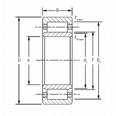 Подшипник NU 314 EMA C3 TIMKEN