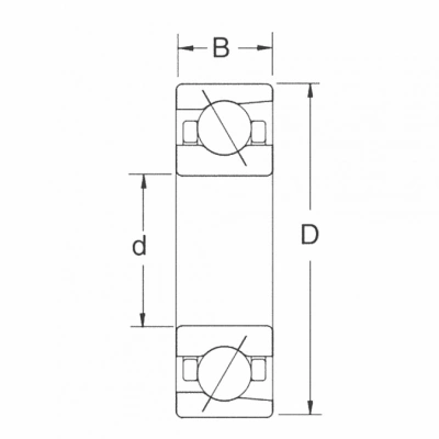 Подшипник B 7208 C-T-P4S-UL FAG