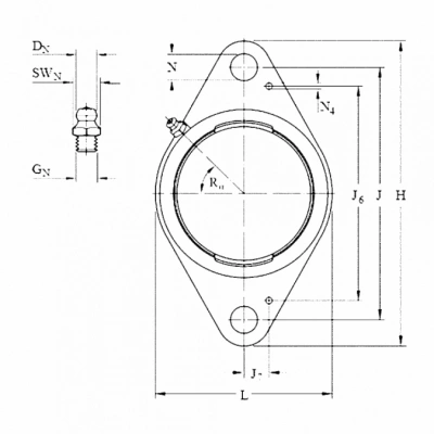 Подшипниковый корпус FYTB 505 M SKF
