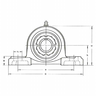 Подшипниковый узел UKP 320 ASAHI
