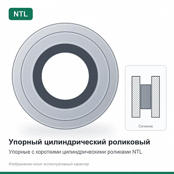 Подшипник 9104 Л NTL