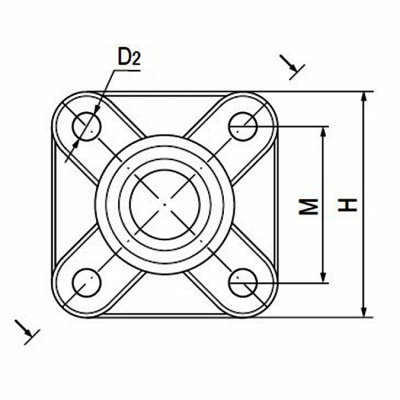 Подшипник GSB 25 CSB