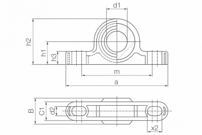 Подшипниковый узел KSTM 30 IGUS