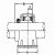 Подшипниковый корпус PP 203 SNR