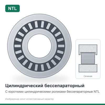 Подшипник 102309 КМ NTL