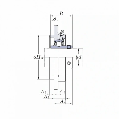 Подшипниковый узел UCFC 213/H SKF