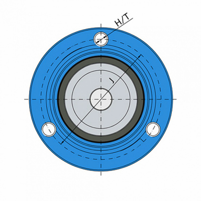 Ступица режущего узла IL50S-98/3T-M20 FKL