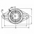Подшипниковый узел UCFL 204-12 SNR ГОСТ, ISO Подшипниковый узел UCFL 204-12 SNR
