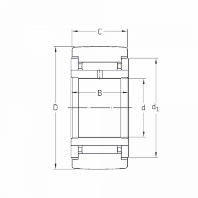 Подшипник NATV 6 PP SKF