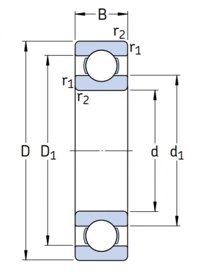 Подшипник 6320 C4 ZWZ
