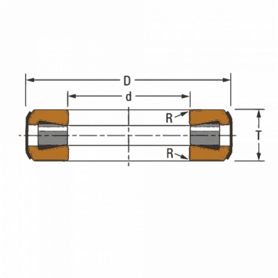 Конический подшипник T1381 TIMKEN