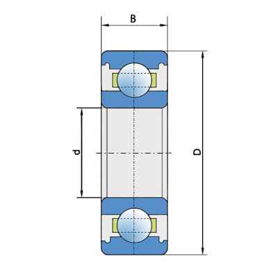 Подшипник 6305 C3 FKL