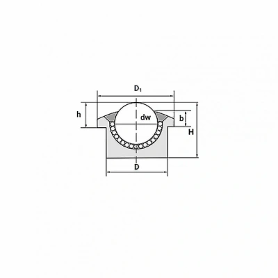 Шариковая опора SP 12 BCB TECHNIX
