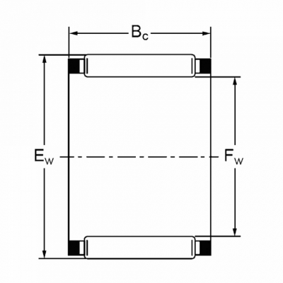 Подшипник K 12x15x13 FBJ