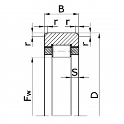 Подшипник 5-292417 ЛМ 8-HARP