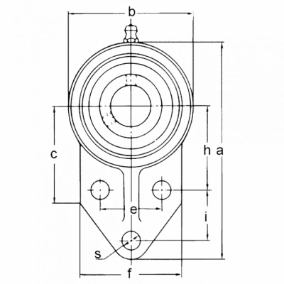 Подшипниковый узел UCFB 205 DXP