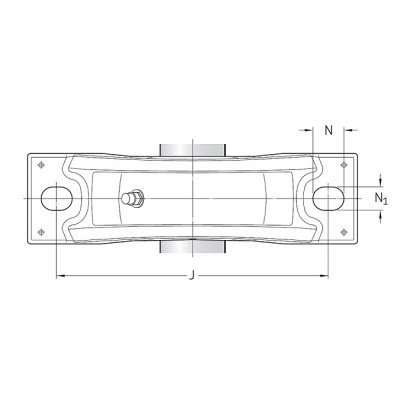 Подшипниковый узел SYNT 75 F SKF