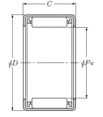 Подшипник 7E-HK 3016 C (V3) NTN