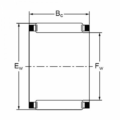 Подшипник K 38x46x20 FBJ