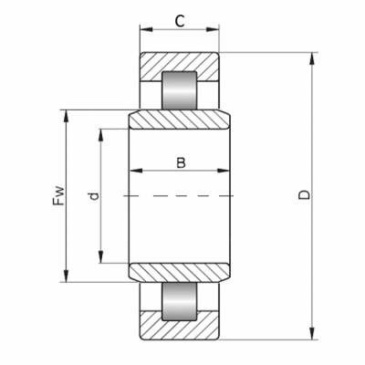 Подшипник NUB 206 EM/C3 NPZ