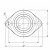Подшипниковый узел ASFB 204-012 D1 (ASFB 204-12) NIS Y