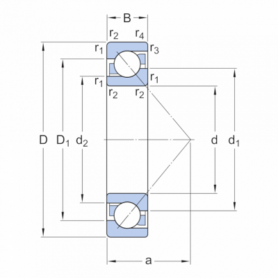 Подшипник 7312 ACM ZWZ