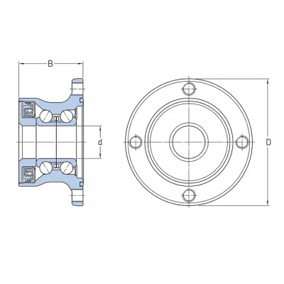 Подшипник BAA-0003 SKF