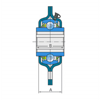 Подшипниковый узел GWST 209 PPB29 FKL