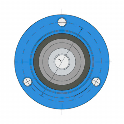 Ступица режущего узла IL50A-98/3T-M20-10.2 FKL
