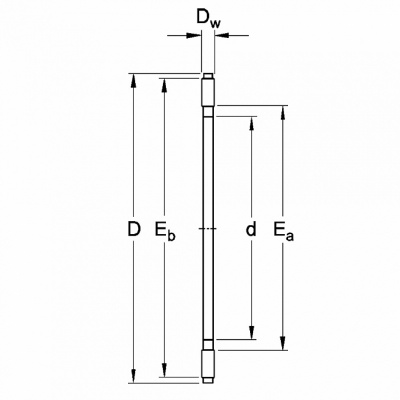 Подшипник AXK 1108 NTN NTN