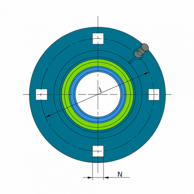 Подшипниковый узел GWST 209 PPB13 FKL
