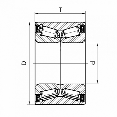 Подшипник JRM 4068 2RS SZDO