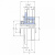 Подшипниковый узел F4BRP 308-SRB-SRE SKF