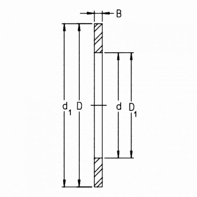 Кольцо тугое  WS 81104 SKF