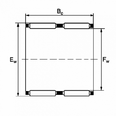 Подшипник 664916 E (K81x92x42,5 ZW) ГПЗ-10