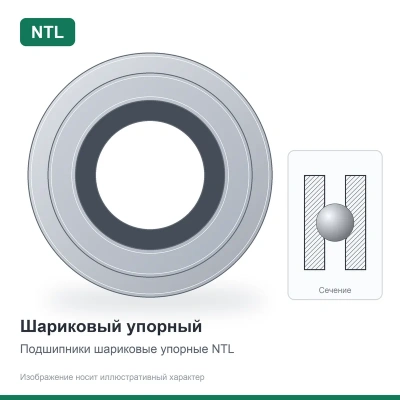 Подшипник 108710 NTL