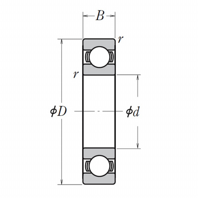 Подшипник 6321 C3E NSK