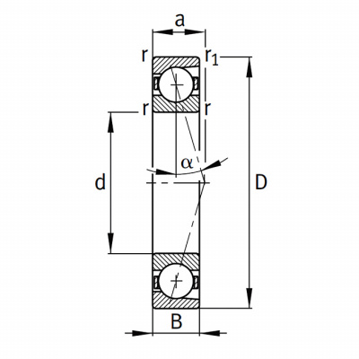 Подшипник 60BNR10STRDUELP4 ARP