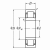 Подшипник NU 306 EW C3 NSK