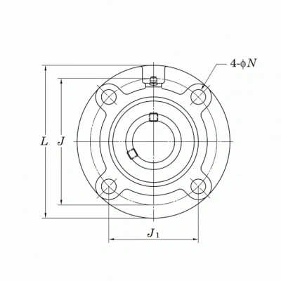 Подшипниковый узел UCFC 213/H SKF
