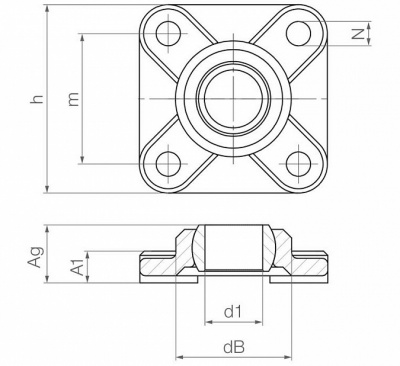 Подшипник GSB 20 CSB
