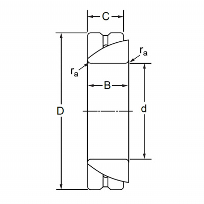 Подшипник GAC 25 S SXM