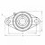 Подшипниковый узел UCFL 202 ASAHI ГОСТ, ISO Подшипниковый узел UCFL 202 ASAHI