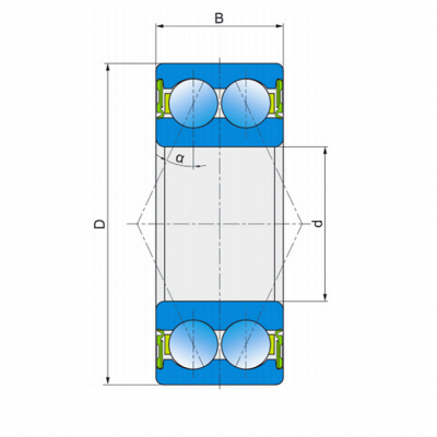 Подшипник 3205 B 2RS1 FKL